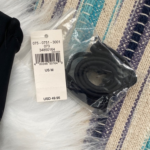 Aerie Black One-Piece strapless cut out swimsuit size medium - Picture 4 of 5